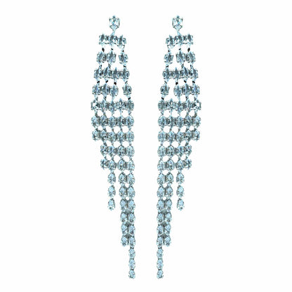 Palestro Milano Orecchini Silver Cascata Irregolare