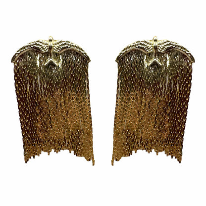 Palestro Milano Orecchini Cascata di Rondine Gold