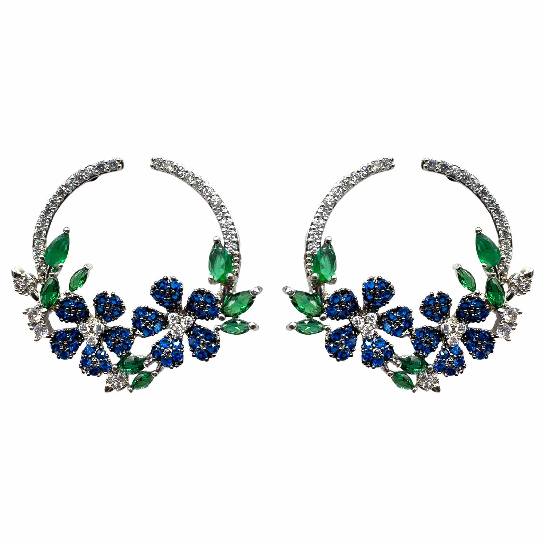 Cerchi con Fiorellini Pavè