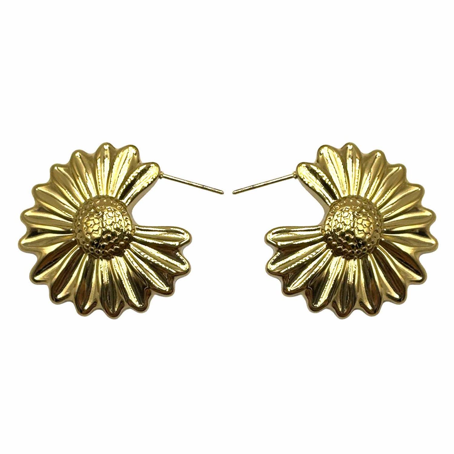 Cerchio Girasole Gold Plated
