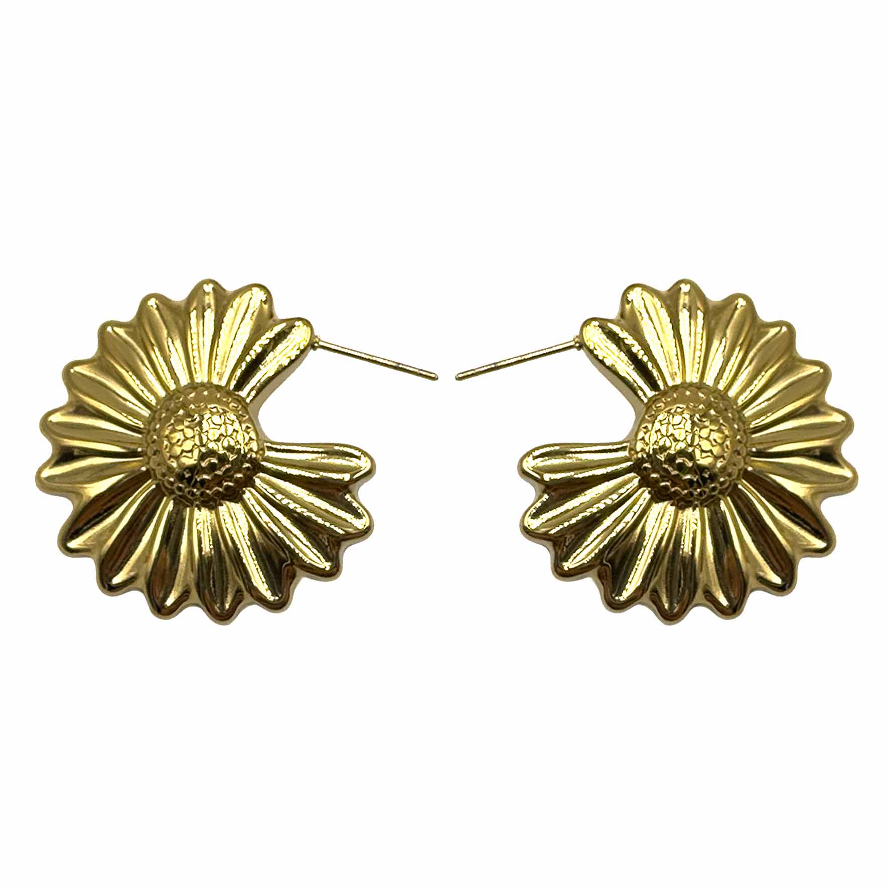 Cerchio Girasole Gold Plated