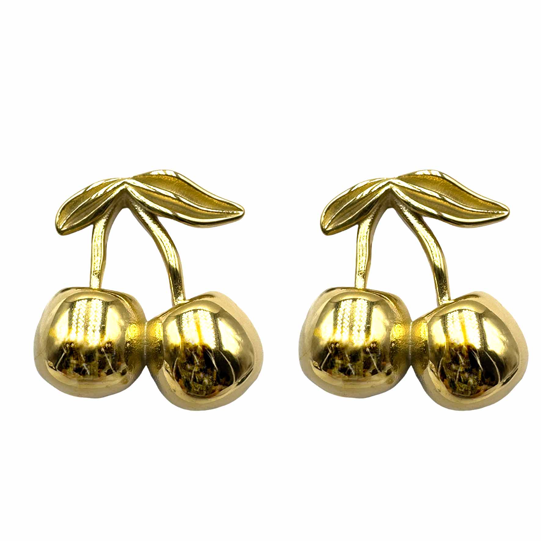Cherries Gold Plated