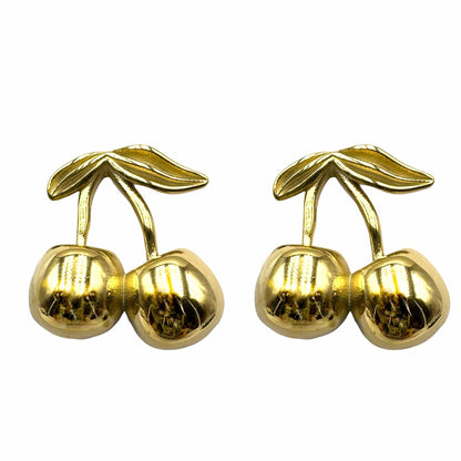 Cherries Gold Plated