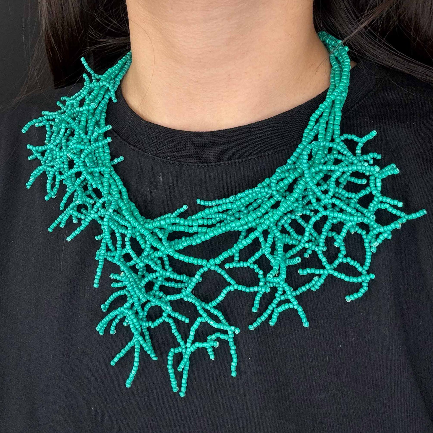 Collana Bloom Marino