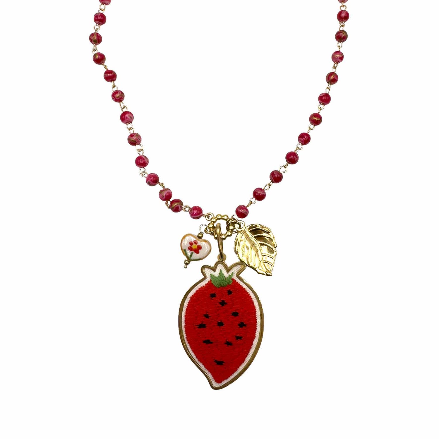 Collana Frutto Rosso