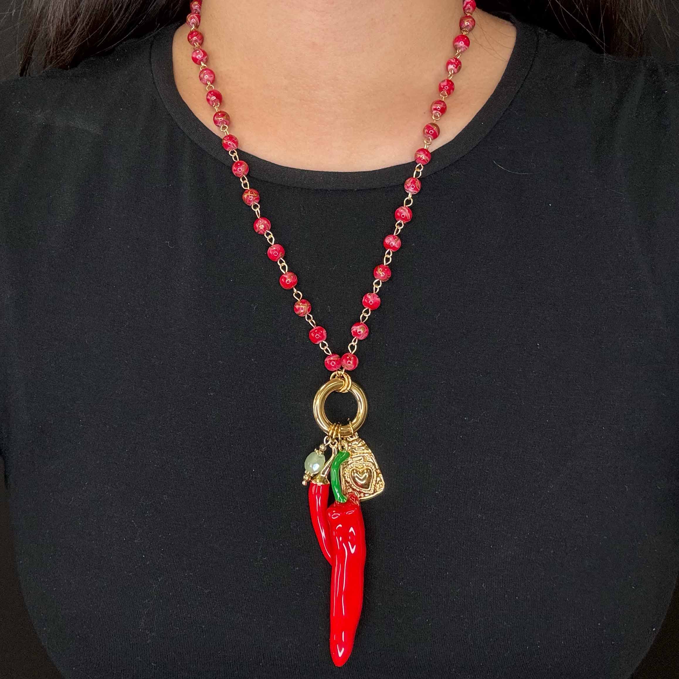 Collana Frutto Rosso