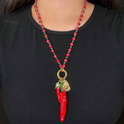 Collana Frutto Rosso