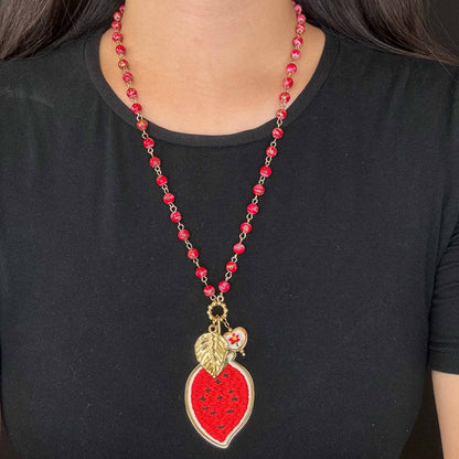 Collana Frutto Rosso