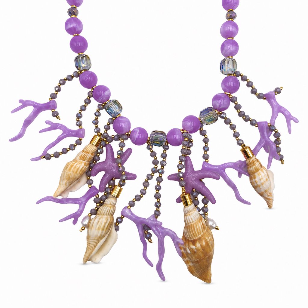 Collana Mare Colorato &amp; Conchiglie