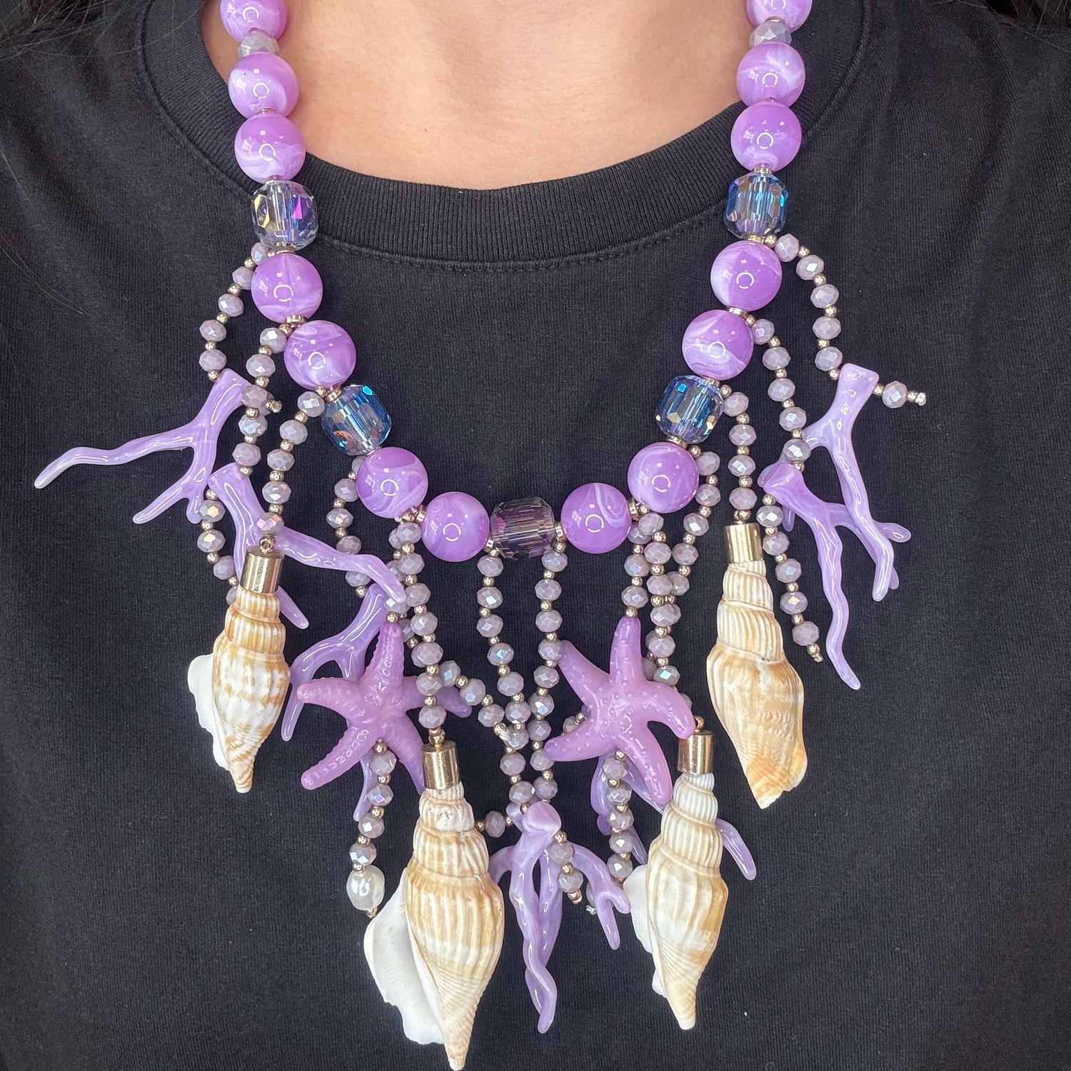 Collana Mare Colorato &amp; Conchiglie