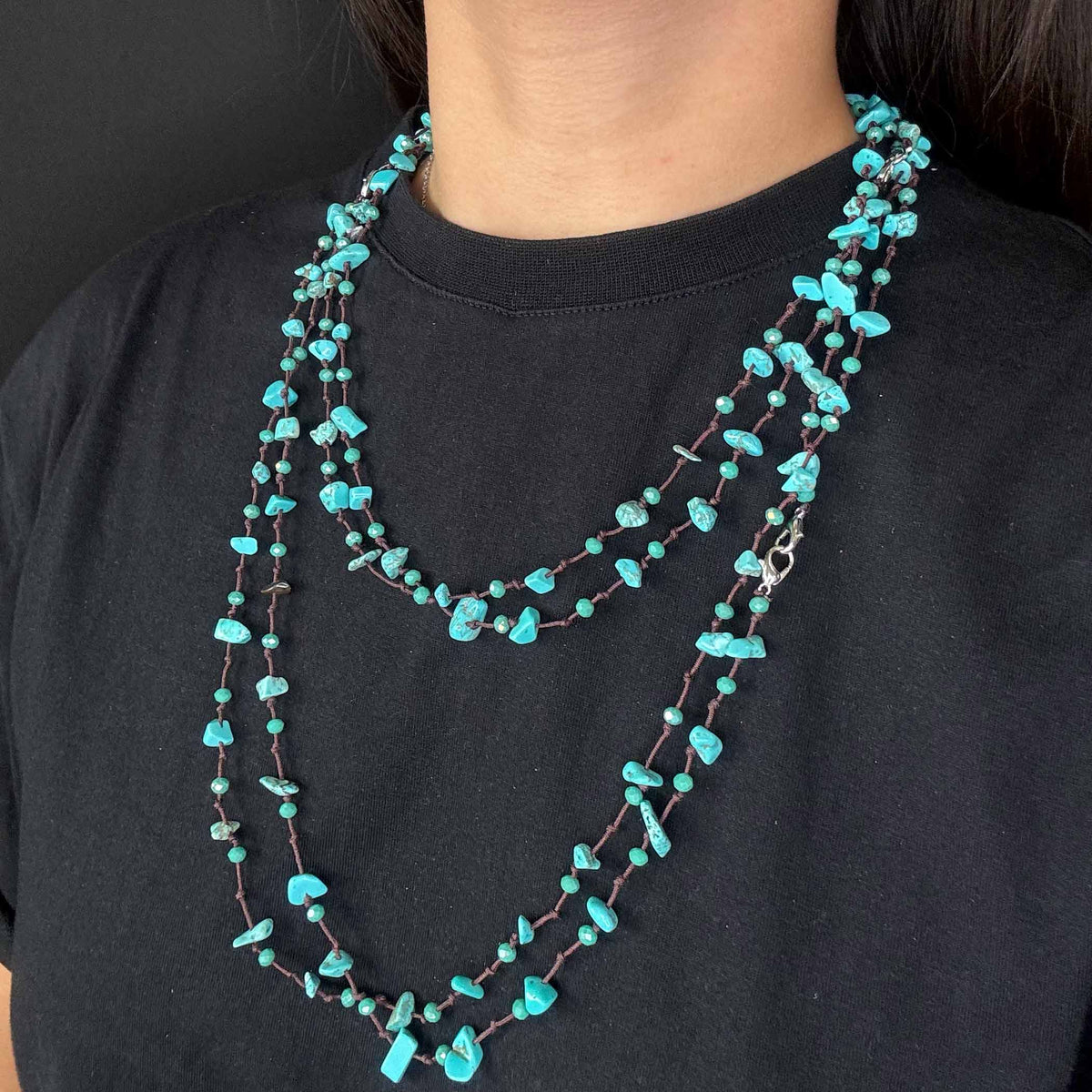 Collana Mini Pepite Colorate