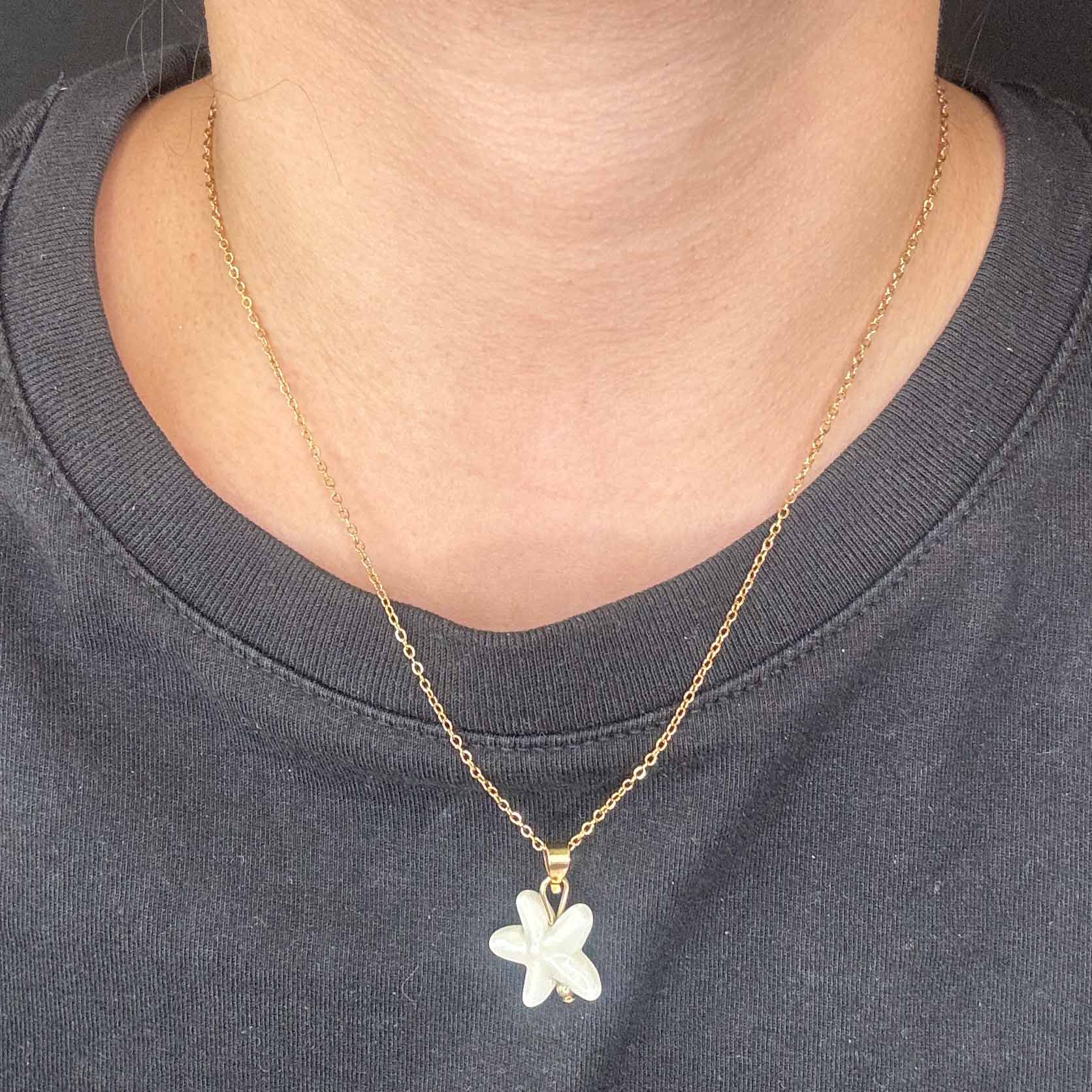 Collana Mini Stella Marina in Resina