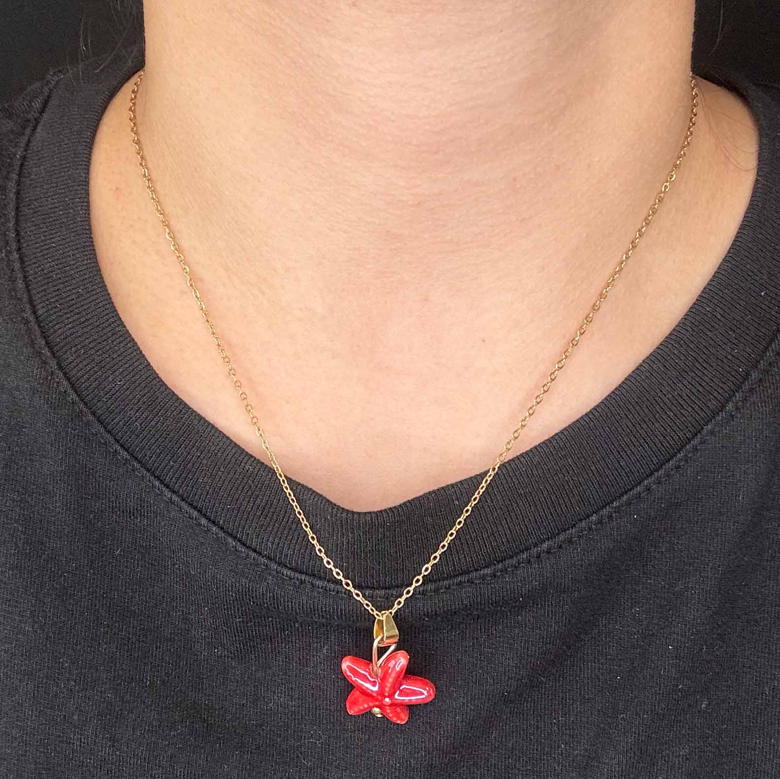 Collana Mini Stella Marina in Resina