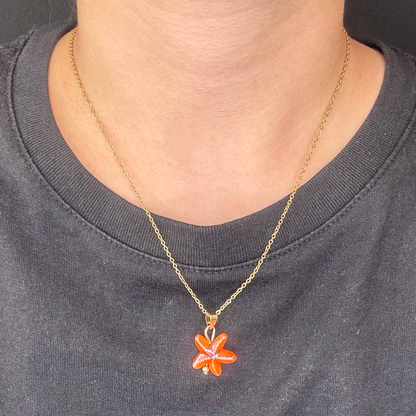 Collana Mini Stella Marina in Resina