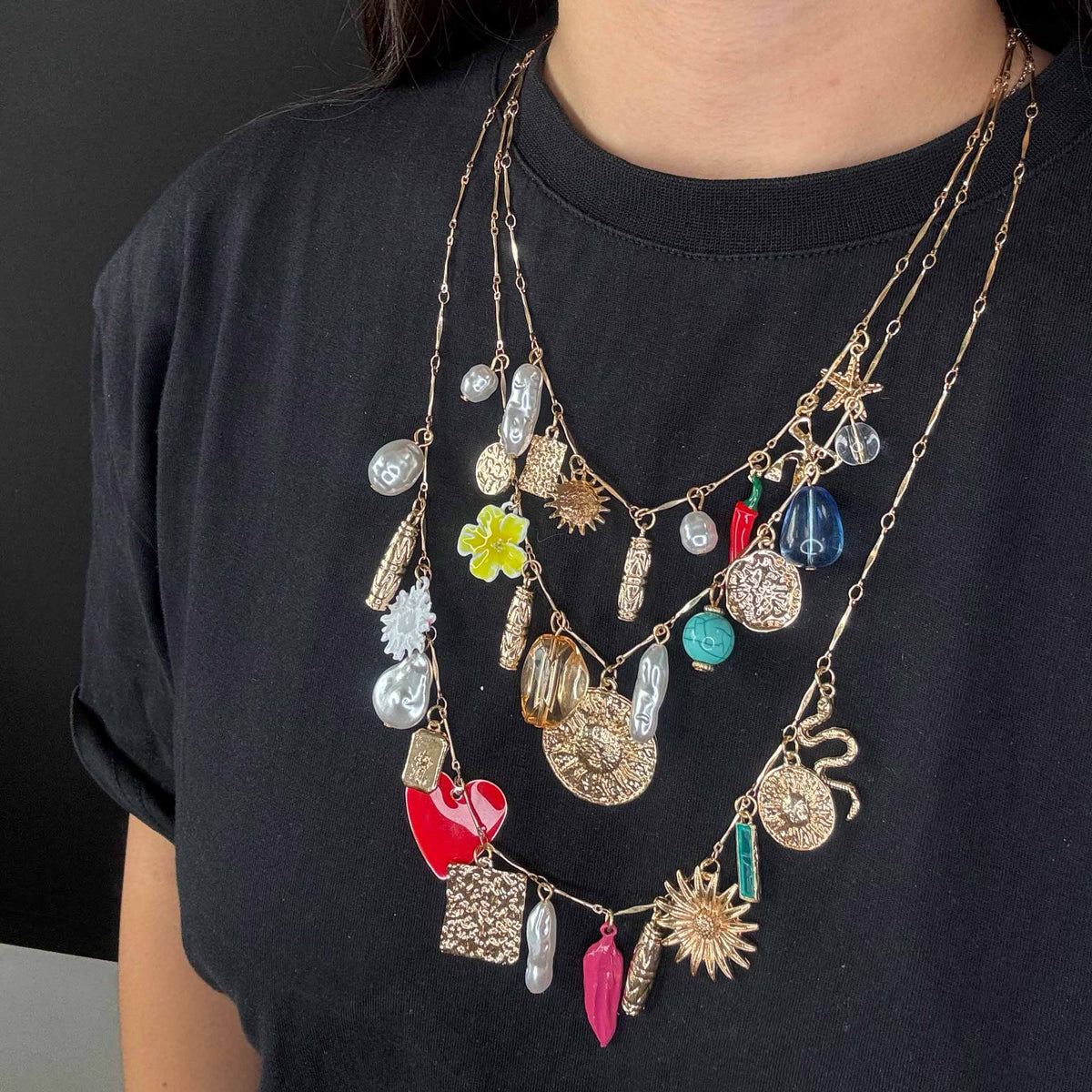 Collana Mix Charms