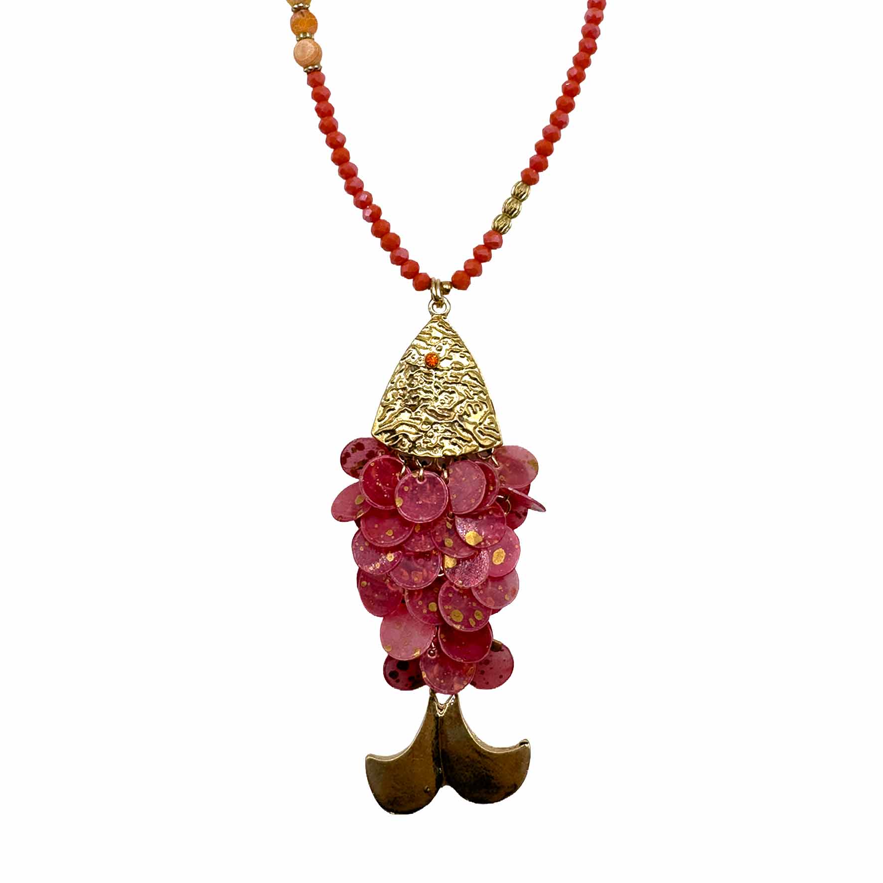 Collana Pesce con Petali