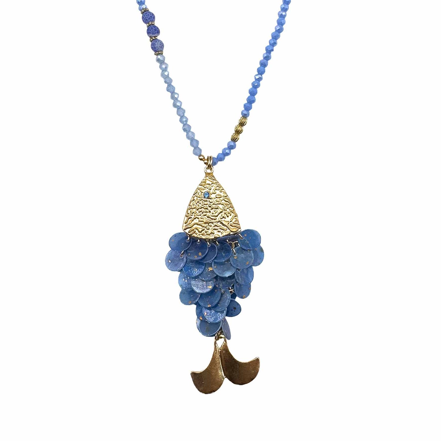 Collana Pesce con Petali