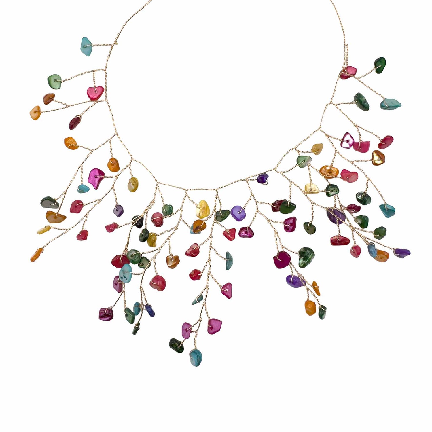 Collana Ramificazione di Pietre