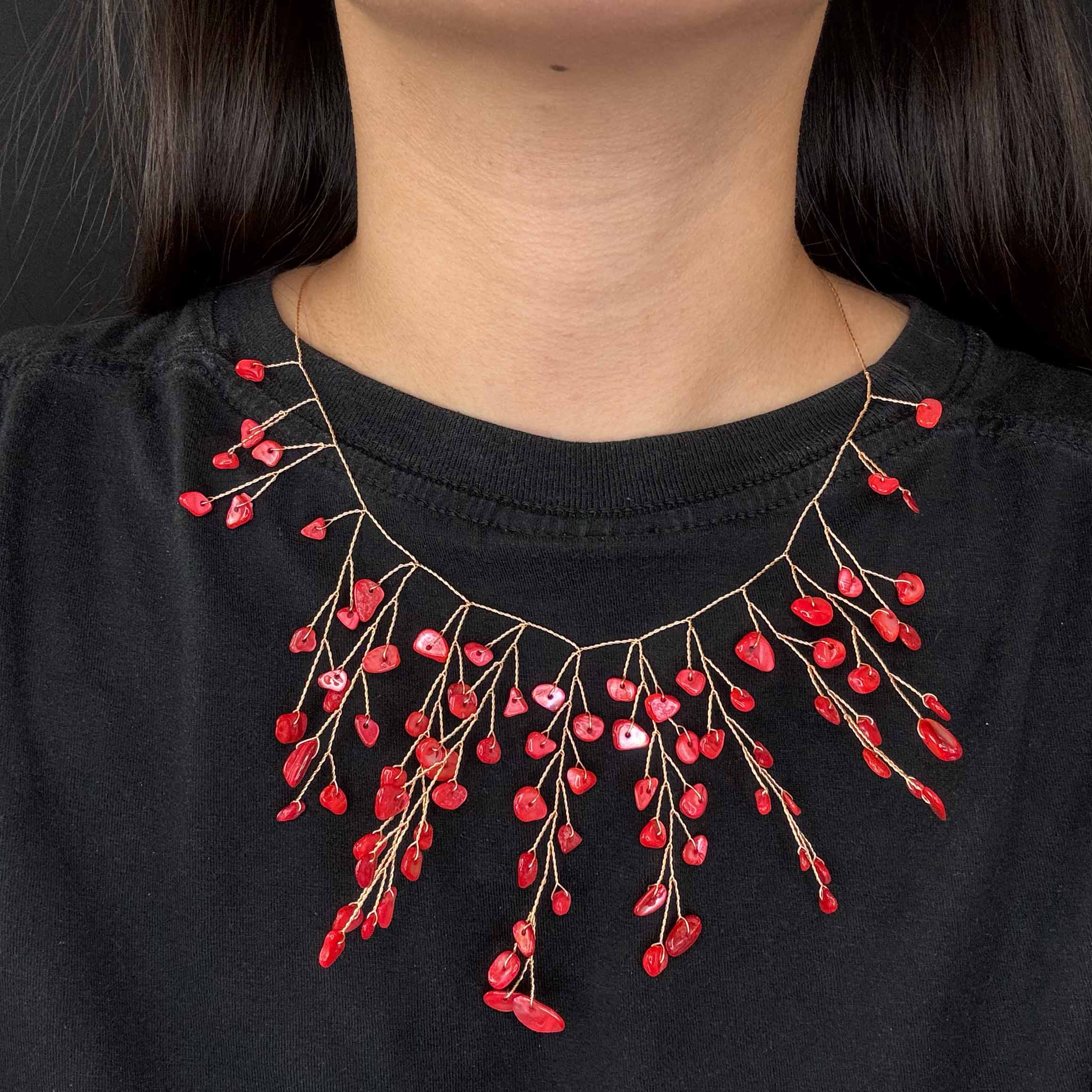 Collana Ramificazione di Pietre