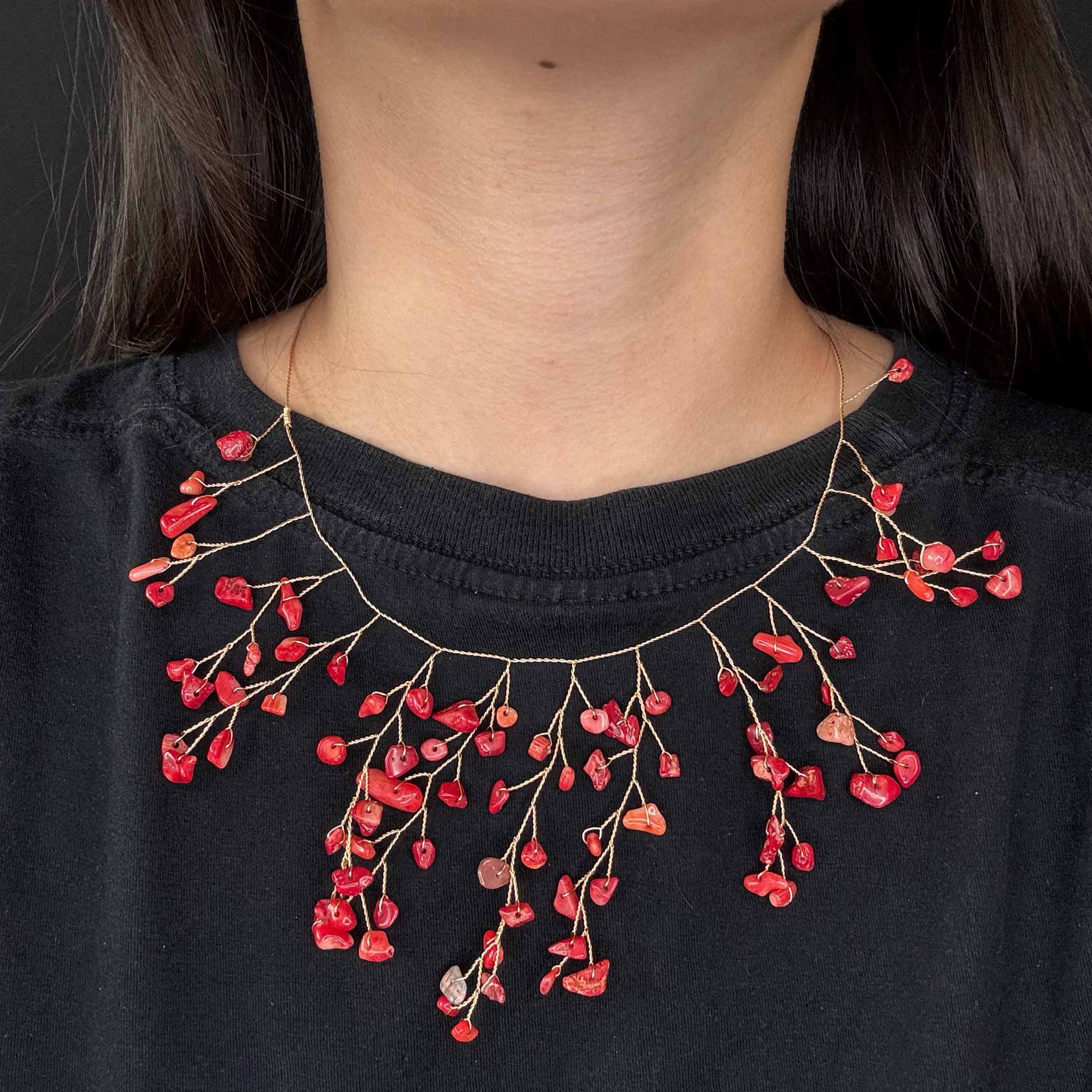 Collana Ramificazione di Pietre