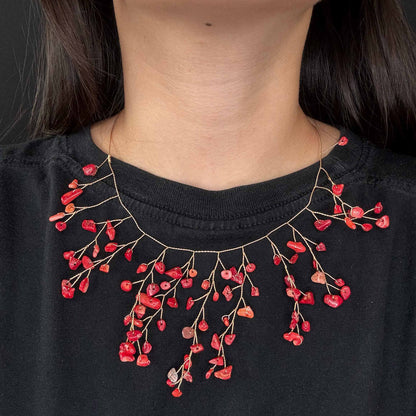 Collana Ramificazione di Pietre