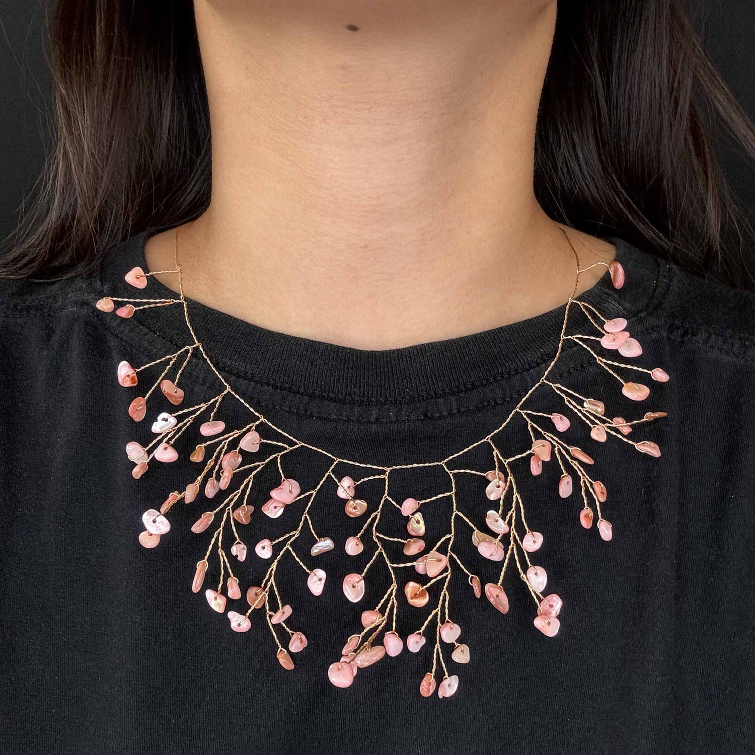 Collana Ramificazione di Pietre