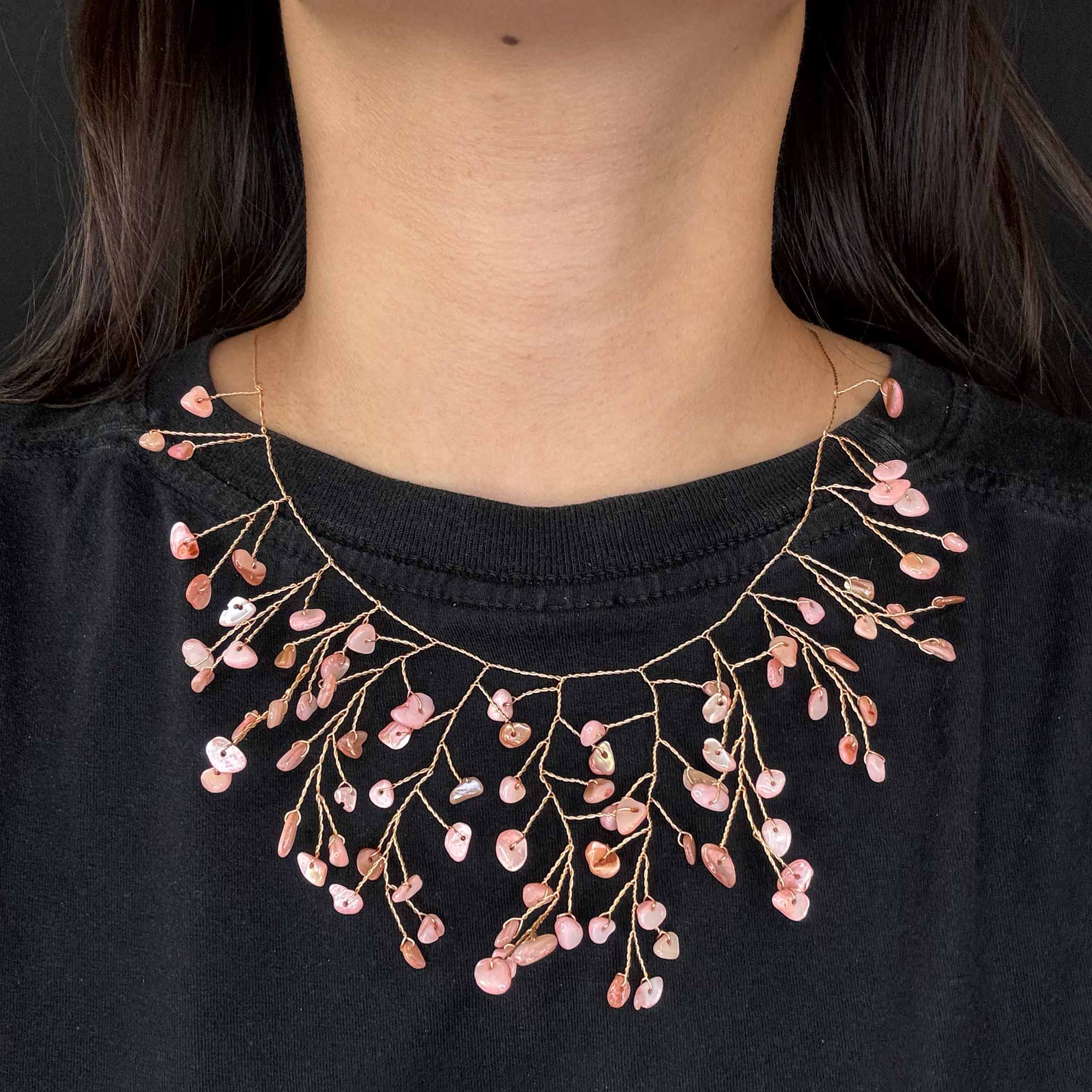 Collana Ramificazione di Pietre