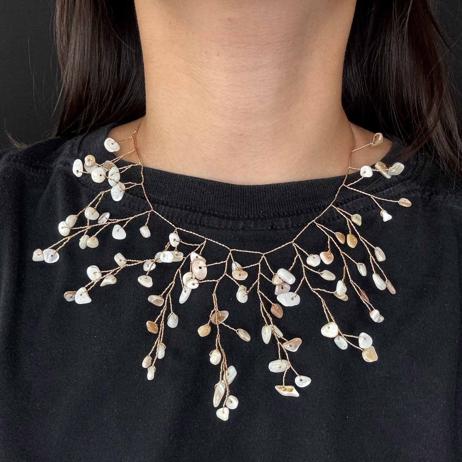 Collana Ramificazione di Pietre