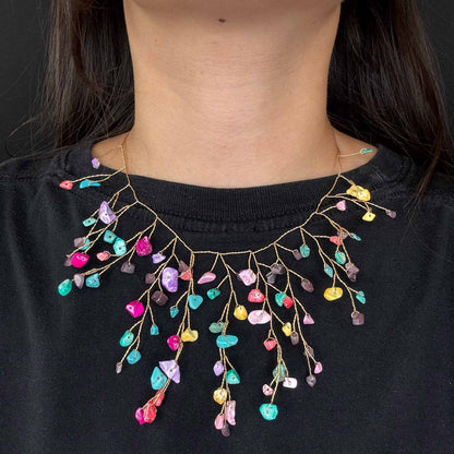 Collana Ramificazione di Pietre