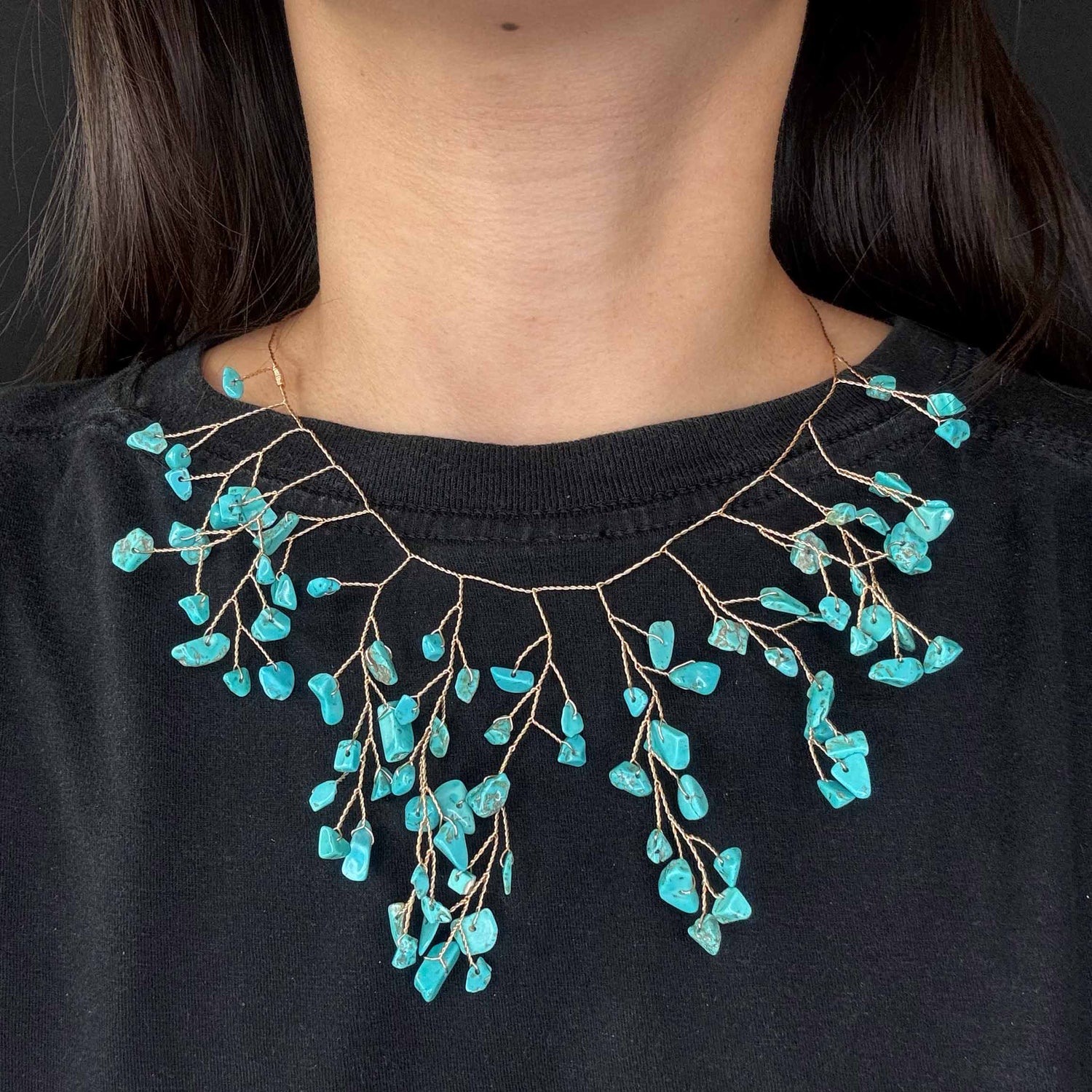 Collana Ramificazione di Pietre