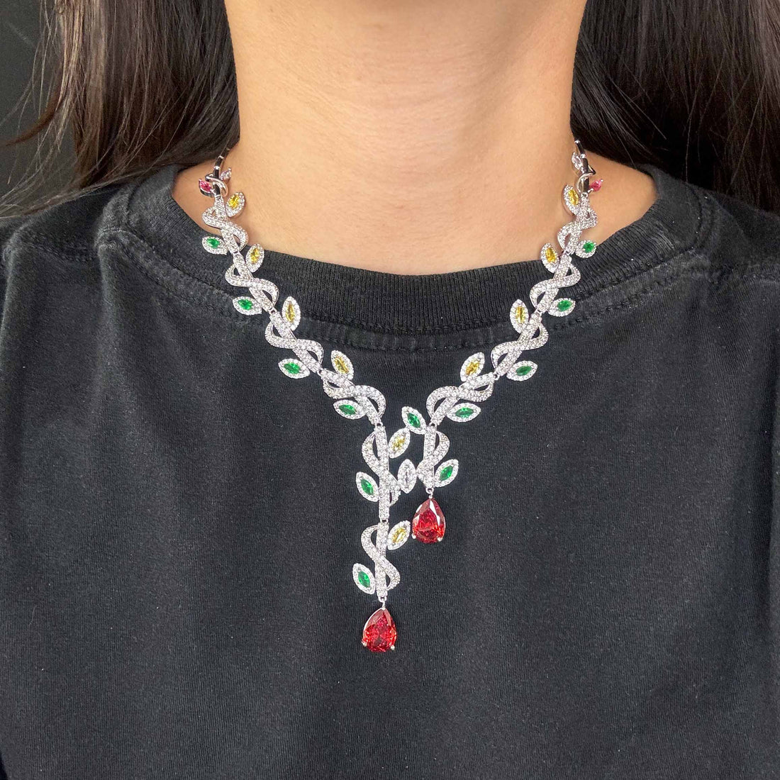 Collana Ramo con Pietre