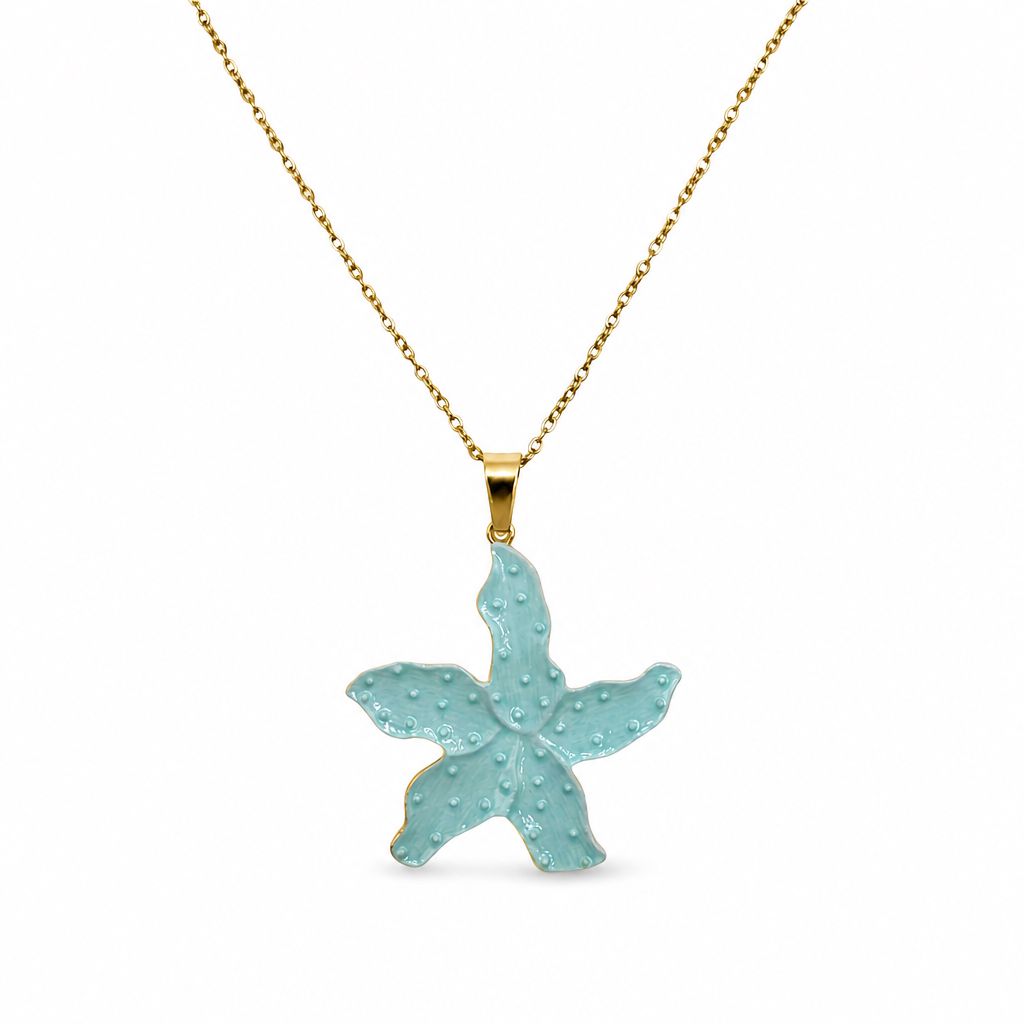 Collana Stella Marina Colorata