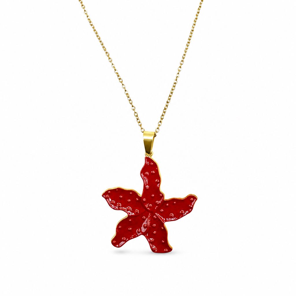 Collana Stella Marina Colorata