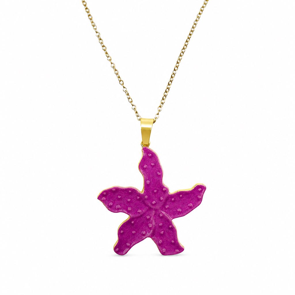 Collana Stella Marina Colorata