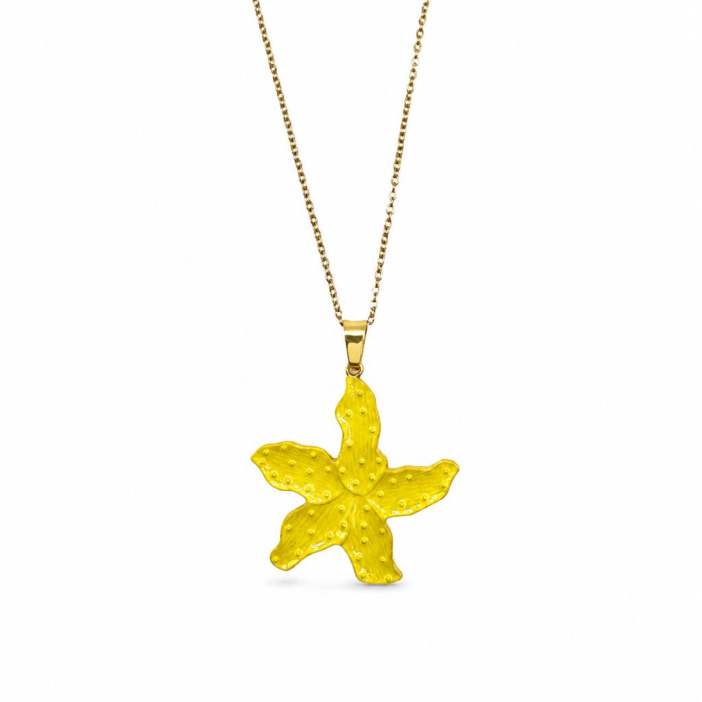 Collana Stella Marina Colorata
