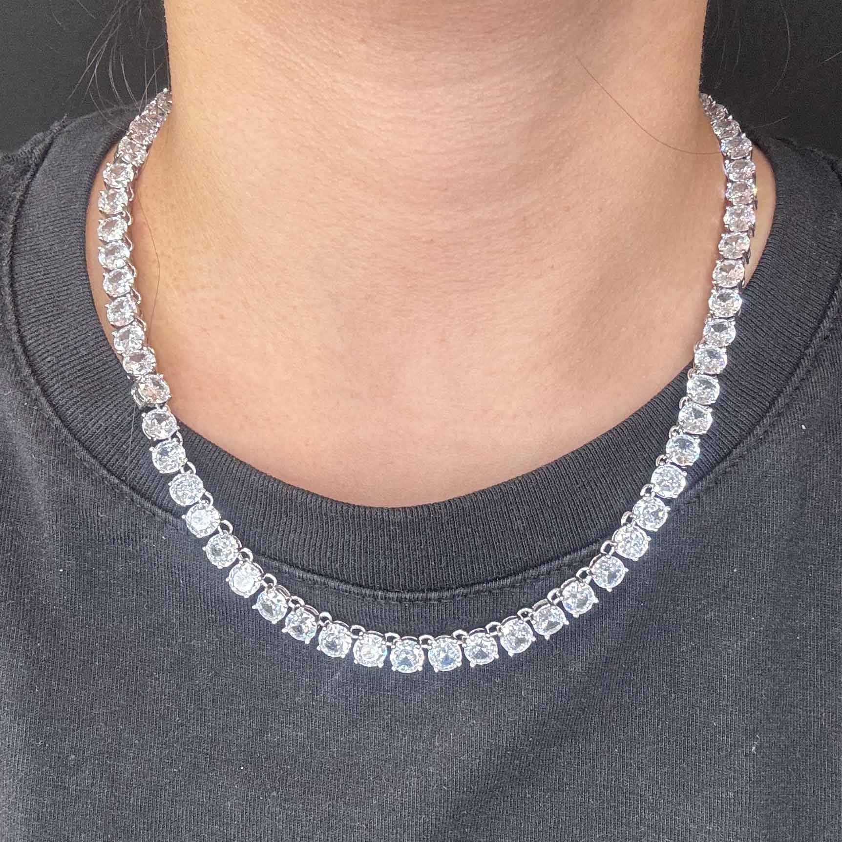 Collana Tondi di Cristallo
