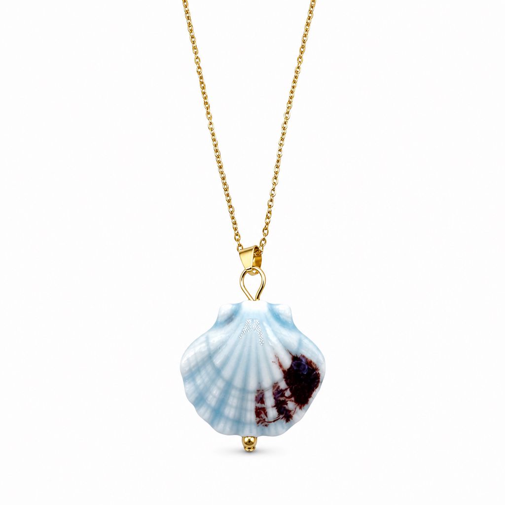 Collana di Conchiglie Dipinte