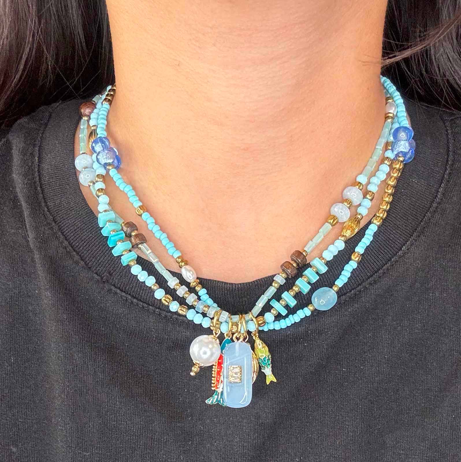 Collana di Celeste