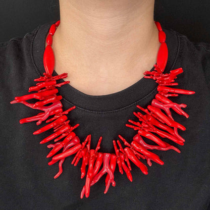 Collana di Coralli Red