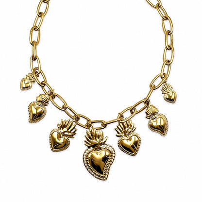 Collana di Cuori Sacri