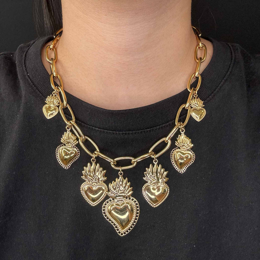 Collana di Cuori Sacri