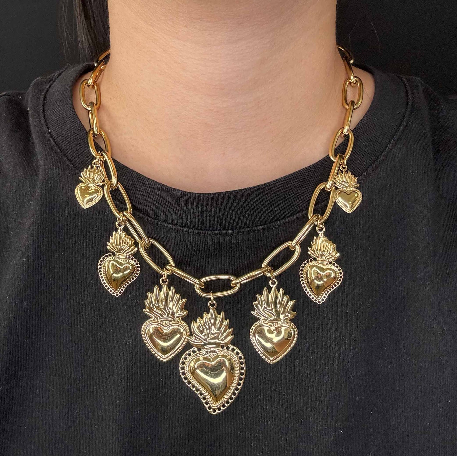 Collana di Cuori Sacri