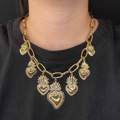 Collana di Cuori Sacri