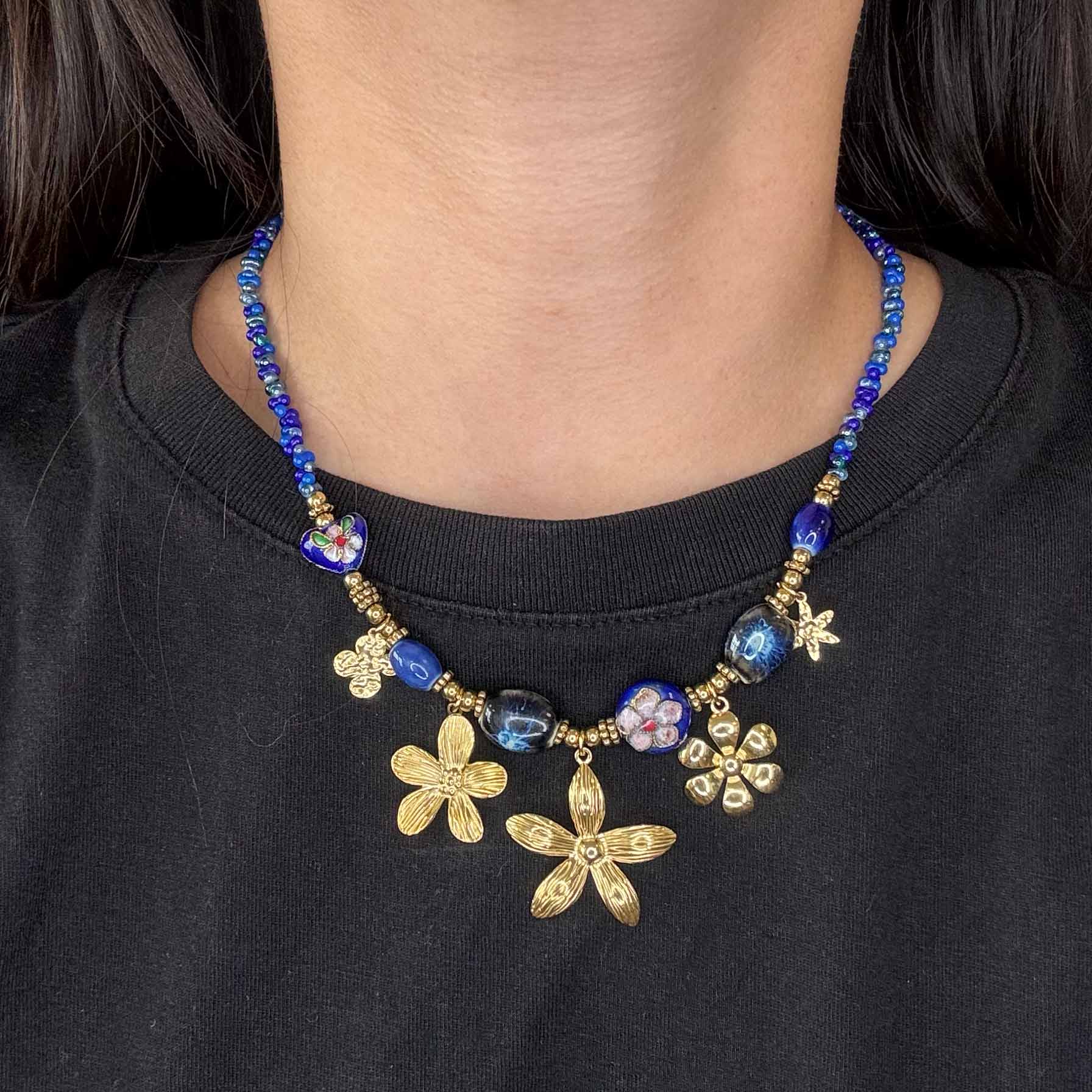 Collana di Fiori d&