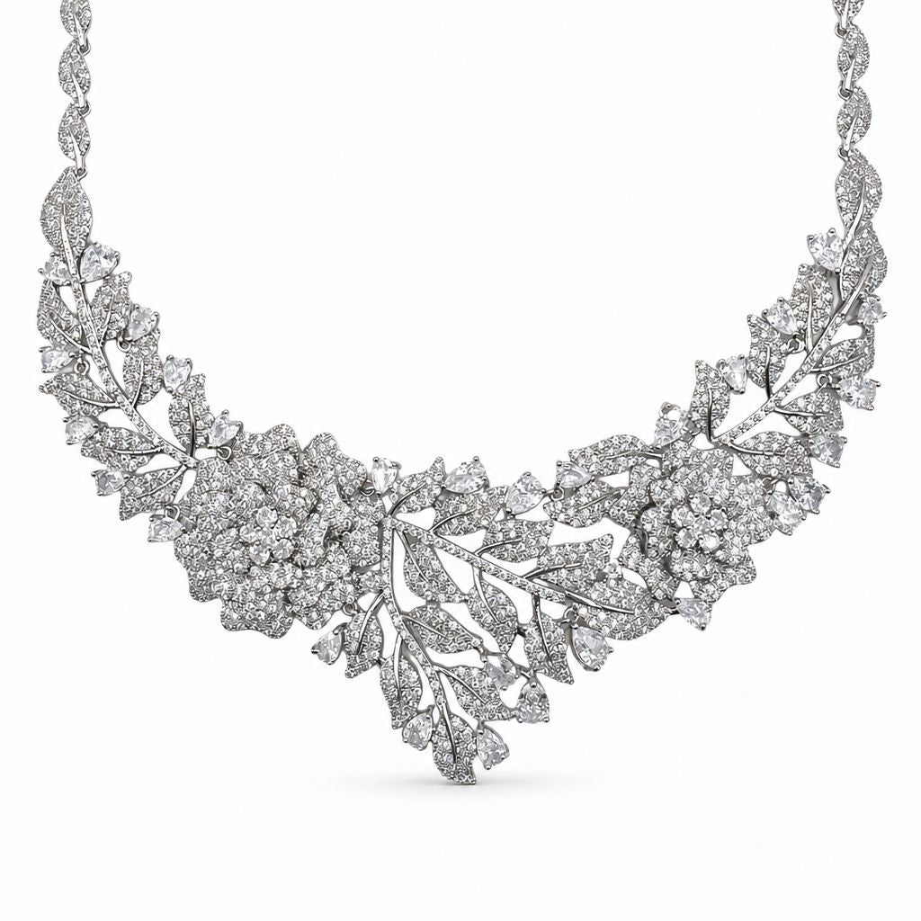 Collana di Fiori di Cristalli