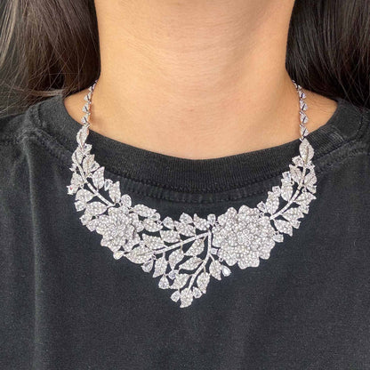 Collana di Fiori di Cristalli