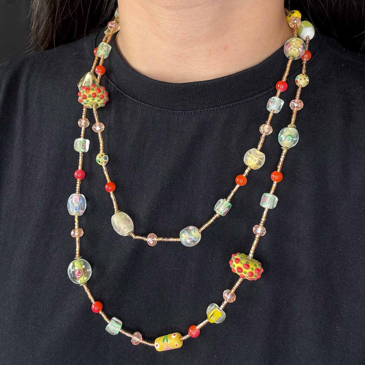 Collana di Flora Dipinta