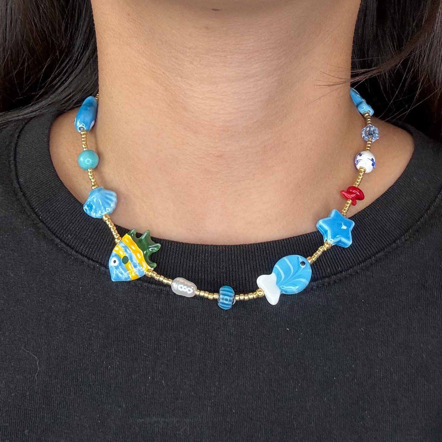 Collana di Pesciolini Multicolor - New Edition
