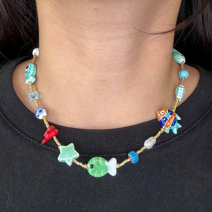 Collana di Pesciolini Multicolor - New Edition