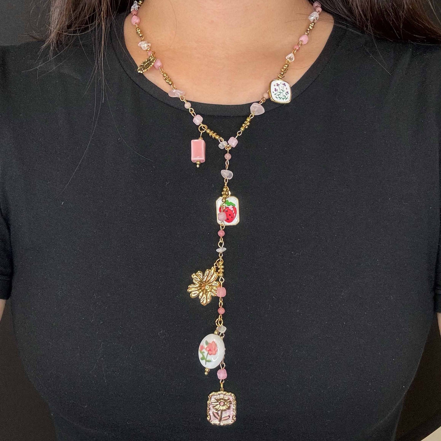 Collana di Prato Pink